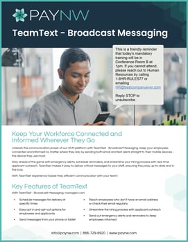 TeamText Solution Overview Cover Image